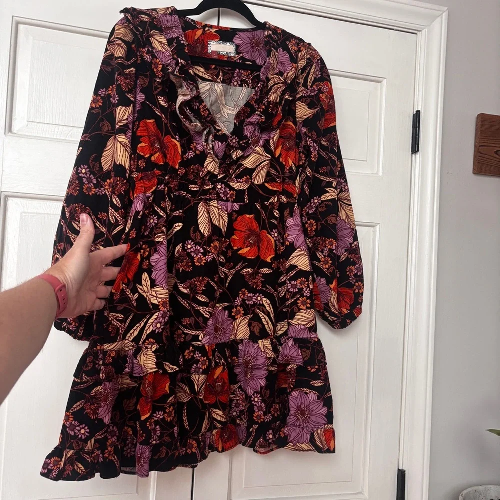 Pilcro dress tiered
